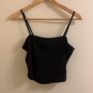 ZARA Black Tank Top Size L
